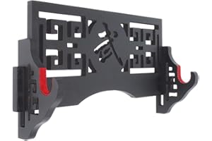 SHULI Support d'épée à Fixation Murale Support d'épée Samourai Japonais Support pour présentoir d'épées et épées standard-1-Tier