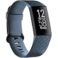 Excefore Replacement Bands Compatible with Fitbit Charge 4/3, Silicone Fitness Sport Wristbands, Wristbands for Women Men (Large,Slate Grey)