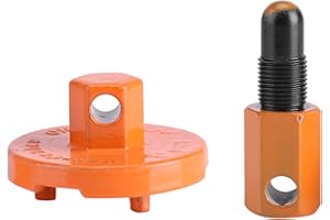 Lwuey 14mm Piston Stop, Clutch Removal Tool Chainsaw Flywheel Expander Quick Disassembly Tools 2 Cycle Chain Saw Repair Maintenance Dismount Remover Home Garden Forestry Work Accessory