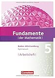 Fundamente der Mathematik - Baden-Württemberg: 5. Schuljahr - Arbeitsheft mit Lösungen by 