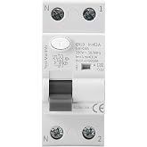 Immunized Differential Switch 2P 63A 300mA Type A - RCCB | Detects pulsating alternating and continuous currents, ideal for i