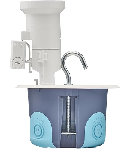 Multifix Air Dcl, Boîte De Centre étanche Avec Couvercle Non Affleurant Connecteur Douille Piton Diametre 67 Mm Profondeur 50 Mm Et K 3606480302701