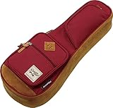 Drei Außentaschen für mit Tuner, Plektren, extra Saiten und andere Kleinigkeiten.