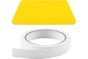 Liameph 18mm X 10m Edging Strip,Kitchen Worktop Edging Strip,Melamine Edge Banding,White Self-Adhesive Furniture Edging Strip No Ironing Required for Furniture Restoration and Cabinet Repair