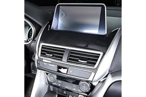 ‎HIGH FLYING HIGH FLYING für Eclipse Cross 2018-2021 Kohlefaserfarbe Interieur Mittelkonsole Dekor 1 Stück ABS Kunststoff (Nicht für PHEV)