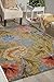 Produktbild NOURISON Fantasy FA12 Teppich, rechteckig, Aqua Shabby Chic 5' x 7'6" Slate