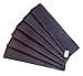 HomeStrap Black Dinner/ Table Napkins - Size 16"X16" - Pack of 6 RS.349.00