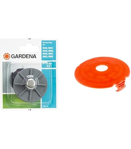 Protection Tête Coupe Couvercle Bobine Gardena Pour Coupe-Bordures Turbo SmallCut Et EasyCut - Pièce Originale 05340-20 Entretien Outillage