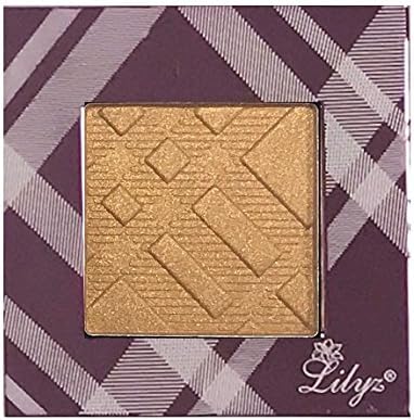 Lilyz Multi-Function Matte / Shimmer Eyeshadow Highlighter Blush Blusher Bronzer Face Contour Compact with Rosy Pink High Shine Case 3.5g (46# Royal Rose SHIMMER-RosyPinkCase)