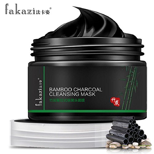 Bambus Holzkohle Blackhead Maske Gesichtsmaske Schwarzer Schlamm Deep Cleansing Pilaten Blackhead Remover Reinigende Peel Face Maske Blackhead Remover Mask - 4