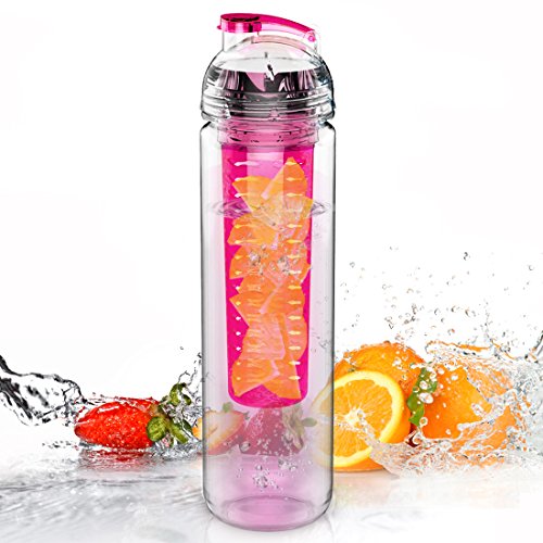Trinkflasche für Fruchtschorlen, 800 ml, Tritan, BPA-frei