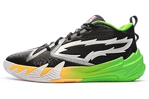 PUMA - Zapatillas de baloncesto para hombre, color negro