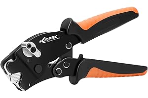 KF CPTEC Pince a Sertir pour Cosse Electrique - 0,08-16 mm² Pince à Embouts Câblage Auto-réglable - Pinces de Sertissage à Cliquet