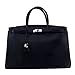 Produktbild Rouven Sale/Letzte Modelle/BW Leder Damen Business Handtasche Shopper Tasche Tote Bag/Icone 40/40 x 28 x 19 cm/Dunkelblau Blau/Silber