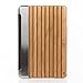 Produktbild Woodcessories - EcoGuard iPad Case - Premium Design Cover, Hülle für das iPad aus echtem Holz (iPad Mini 1, 2 & 3, Kirsche, Hardcover transparent)