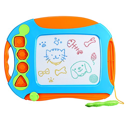 Preisvergleich Produktbild VicTsing Magnettafel Spielzeug Kinder blau