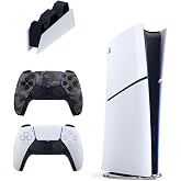 Sony PlayStation 5 Slim Digital 825 GB, Şarj İstasyonu, Kamuflaj DualSense Kolu