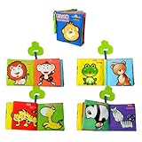 1pc Intelligence Development Cloth Cognition Book Learning & Activity Toys for Kids Baby (Wild Animal)