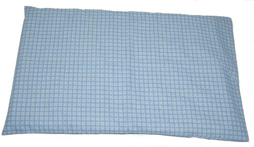 BABY'S COMFORT PILLOWCASE (AVAILABLE IN 15 COLOURS) (10.Checkered blue)