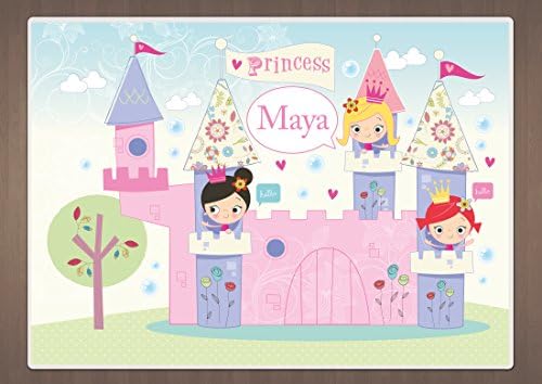 Personalised Children's Placemat - Princess Castle