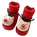 Produktbild Baby Socken Weihnachten Winter Baumwolle Söckchen,Sunday Neugeborene Kleinkind Jungen Mädchen Krippeschuhe Unisex Dicke Sock Krabbelschuhe