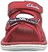 Clarks Unisex Babies' PiranhaBoy Fst First shoes - sneakers Red Size: 4 Child UK