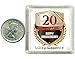 Lucky Sixpence Coin 20th China Wedding Anniversary Gift, great present idea