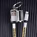 Produktbild Timstore Computerleitung Geflochtenes Kabel Keychain, für iPhone/Type-C/Android (Style : iPhone)