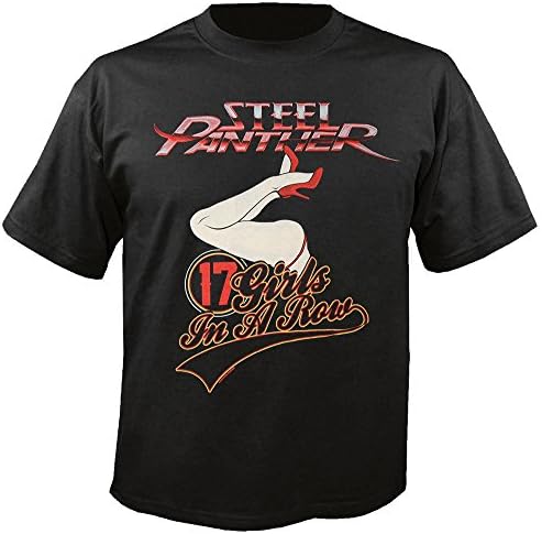 STEEL PANTHER - 17 Girls - T-Shirt Größe XL