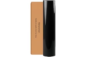 Heinaroman Autofolie für Karosserieschutz Kratzfestigkeit Air Release Technology 61 X 152CM Schwarz Glänzend Car Wrapping Folie Vinylfolie