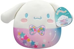 Squishmallows Original Sanrio 8-Inch Starshine Cinnamoroll in Bowtie – Official Jazwares Plush (Little)