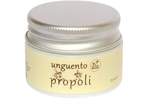 ERBE TOSCANE Unguento BIO Propoli – Ottimo per Viso, Collo e Décolleté – Puro Concentrato di Natura – Prodotto a mano in Toscana (15 ML)