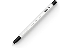 ‎ELAGO elago x MONAMI Etui na ołówek kompatybilne z etui Apple Pencil 2. generacji, wytrzymały silikon, klasyczny design, kompatybilne z ładowaniem magnetycznym (biały)