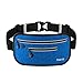 Produktbild FREETOO Sport Hüfttasche Laufen Gürteltasche Flache Bauchtasche mit Kopfhöreranlass passt alle Handys unter 6 Zoll Must Have Accessoire für Damen und Herren auf Sport und Joggen Anwenden
