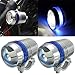 Produktbild Audew 2x Motorrad LED Scheinwerfer 30W U3 LED helle Scheinwerfer Lampe Spot Leuchte Blau