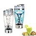 Produktbild Tragbare Mixer Flasche Tasse für Kaffee Obstsaft Protein Shaker Tornado Mixer Cup Rühren 450ml Versand aus Deutschland