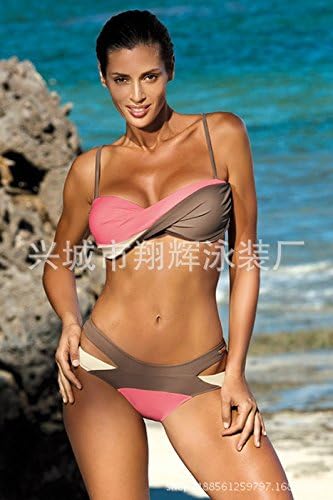MLDYZ President Swimsuit Split Butt-Color Bikini Gradient Swimsuit Bikini, Figure 6,Xl