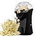 Produktbild Professionelle Meykey Popcornmaschine für Zuhause zum selber machen, 1200W Heißluft Popcorn Maker, Öl ist nicht notwendig, Weites-Kaliber-Design mit Messbecher und abnehmbarem Deckel, Schwarz