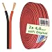 Produktbild erenLINE® 100 m (2x 50 m) Lautsprecher-Kabel 2x 4 mm² rot/schwarz; Boxenkabel; Lautsprecher-Verlegekabel: für HiFi Anlage, Home Cinema, KFZ/Auto, Multi-Media; Meterware