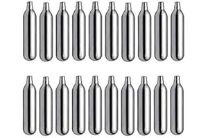 ZCIZIU Militar-TLD Lot de Bouteilles de CO2 pour Airsoft (12 g, 20 unités) Envoi en 24 Heures
