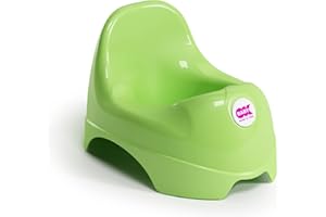 OKBABY Relax Pot Classique pour Enfants, Assise Anatomique Vert, 1 Unité