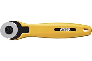 Olfa Cutter Rotary Lame 28MM RTY1C, Jaune, 28 mm