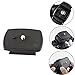 Produktbild Morehappy7 Für DSLR SLR Kamera Stativ Schnellwechselplatte/Schuh | 1/4 Schraube Gewinde | 4,4 cm x 4,4 cm Boden