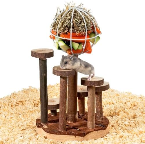 Karlie Rody Dinner World, climbing fun and food holder for small rodents