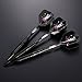 Produktbild Dartpfeile soft dartpfeile 3 Stück 18 g Dartset Turnier soft Tip Dartpfeile Set, (Soft Dartpfeile) mit Flights (schwarz)
