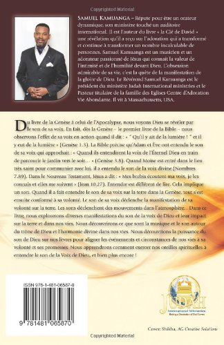 Book's Cover of Le Son de Sa Voix: Comment être transformé par le son de Sa voix et l'activer dans l'atmosphère de votre vie et de votre génération.