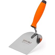 DEWEPRO Fugenspachtel 180 mm aus Edelstahl - Ergonomischer