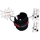 &Ccedil;AKABEY Ankle Straps Fitness Ayak Bileği Ağırlık &Ccedil;alışma Kemeri Cable Kickback Bilek Aparatı Sağ/sol Takım