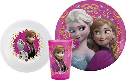 Disney's Frozen 3 Piece Mealtime Set - Plate/Bowl/Tumbler