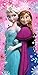 Produktbild Jerry Fabrics 226131 Frozen pinkie Star Handtuch, Baumwolle, rosa, 140 x 70 cm